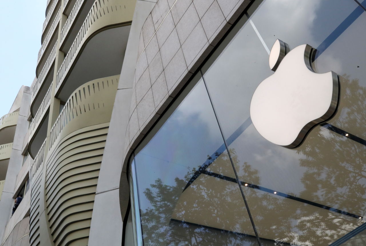 アップルのロゴ