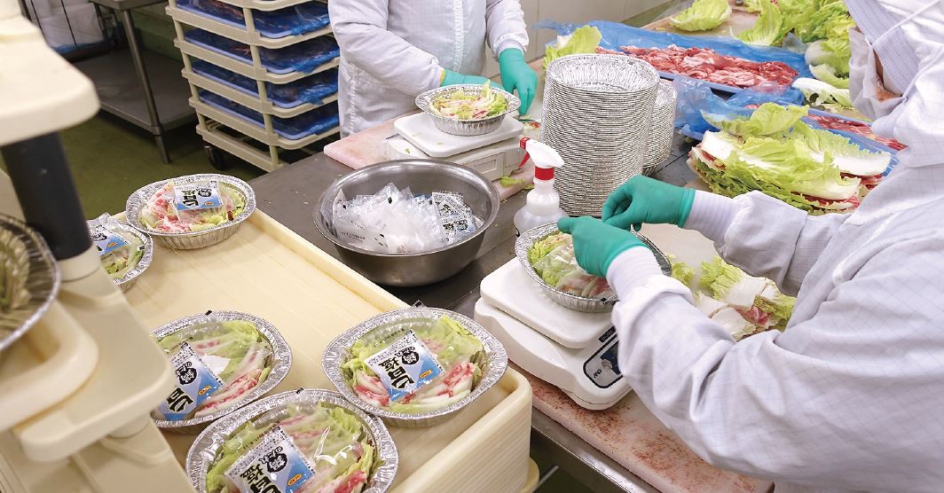 PCでの作業の様子