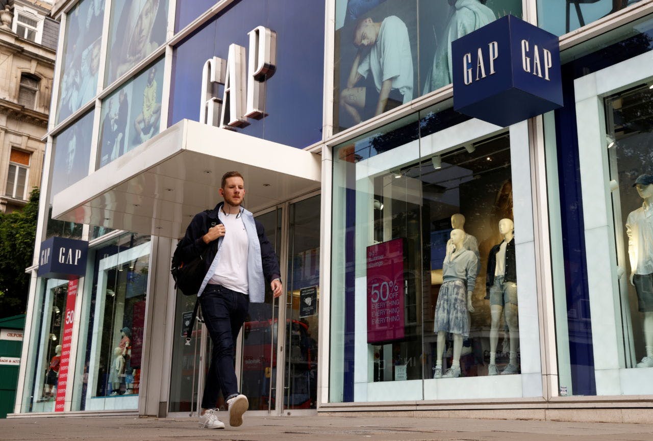 ロンドンのギャップ店舗