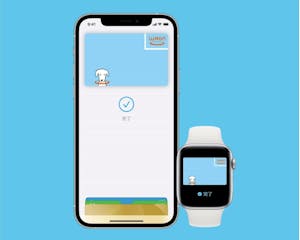 iPhoneとApple Watchの端末上にあるWAON