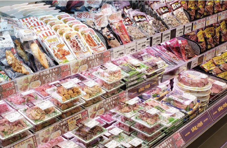 フレスタの総菜売場