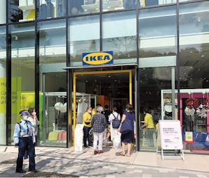 東京・原宿に出店したしたイケアの都市型小型店