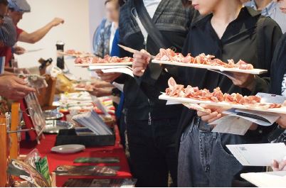 第5回 国産生ハムフェスティバルin鶴岡の様子