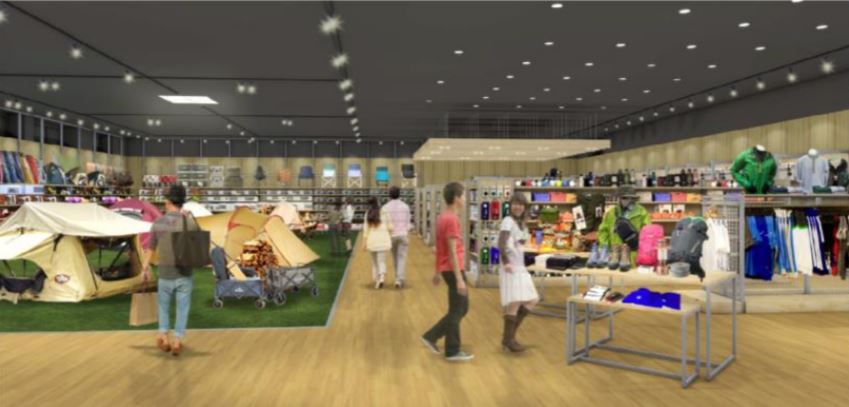 バローHDのキャンプギア専門店「CAMP LINK 岐阜店」 店内イメージ