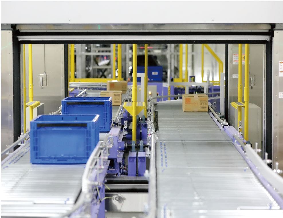 デジタル化された物流センター