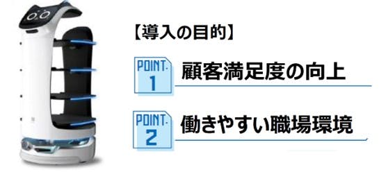 すかいらーくに導入されるフロアサービスロボット