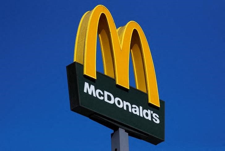 米マクドナルドの看板