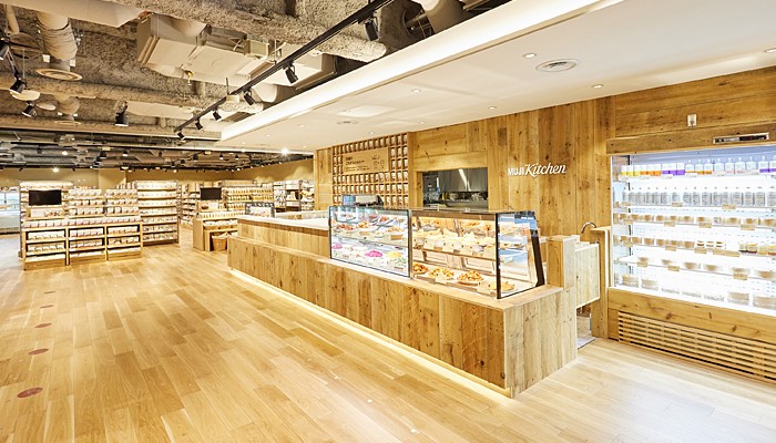 無印良品で初の中食サービス「MUJI Kitchen」、本社1階の新店舗に設置