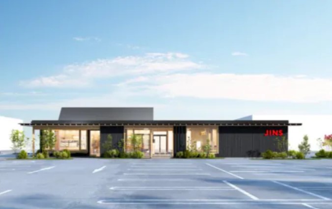 JINS前橋小島田店の外観