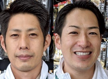 カインズ亀岡店 島本唯店長とカインズ鈴木祐介エリアマネジャー