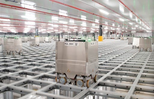 イオンが23年に千葉県千葉市で稼働予定の「誉田（ほんだ）CFC」内のロボット