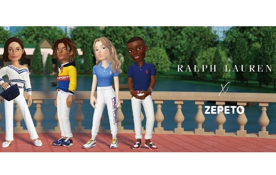 「ゼペット」上で発売されたラルフローレンのデジタルファッション