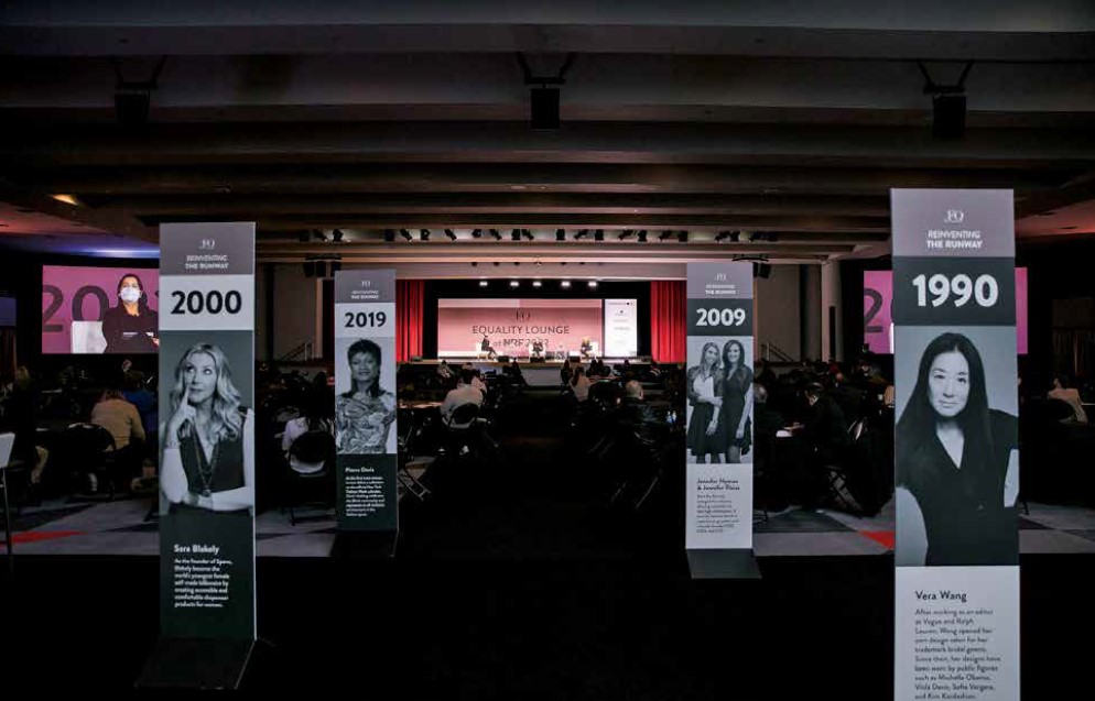 NRFビックショー、DEIテーマの講演をシリーズで提供した「公平性ラウンジ」会場内の様子