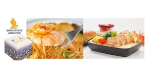 イオンネットスーパーが受注販売をするシンガポール空港監修の食事セット