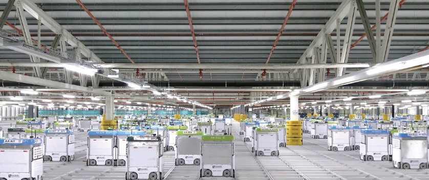 オカドのCFCの様子