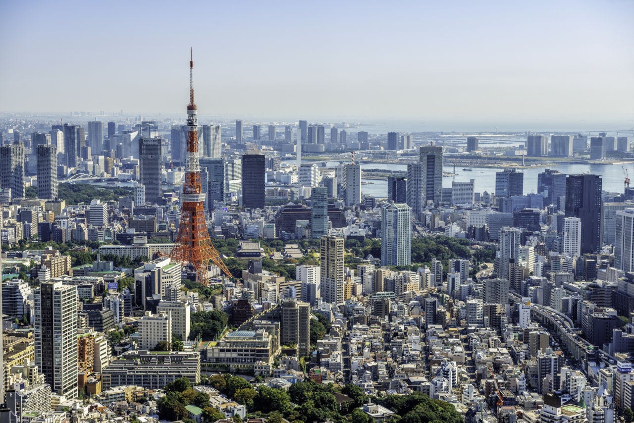 上空からの都内