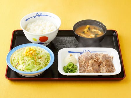 松屋フーズが値上げした「牛焼肉定食」