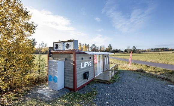 スウェーデンのオートノマス・コンビニエンスストア「リブス」