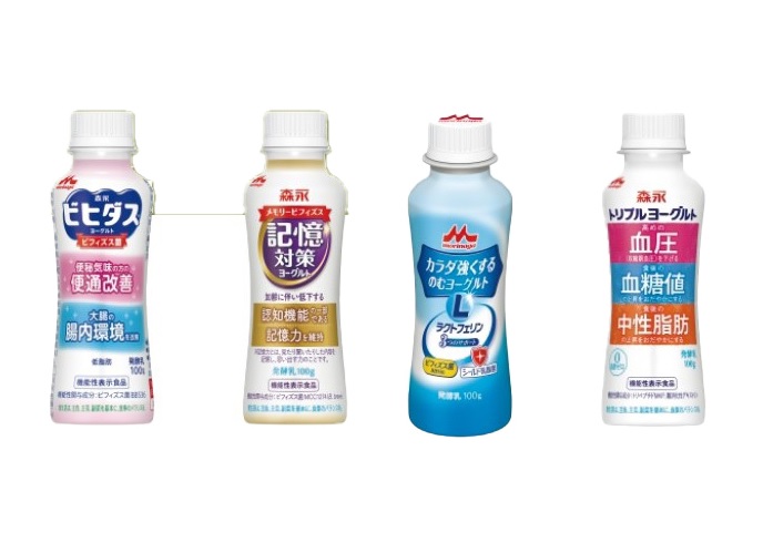 森永乳業のドリンクヨーグルト