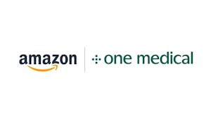 「アマゾン」と「ワンメディカル」のロゴ