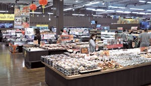 最新MDが投入されている「上熊本店」の総菜売場