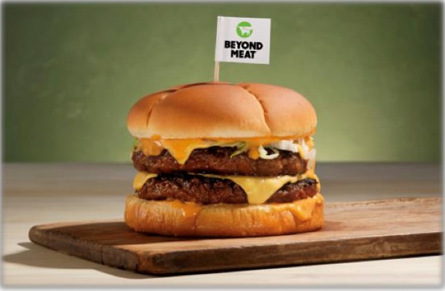ビヨンドミートのハンバーガー