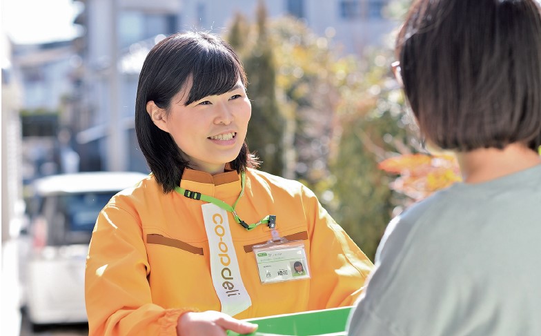 コープデリのスタッフ
