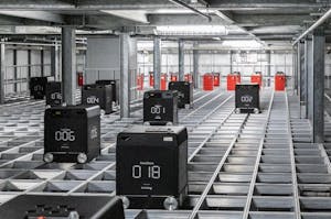 イケアが導入した自動倉庫型ピッキングシステム