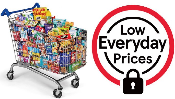 テスコの23年3月まで生活必需品1000品目以上の価格据え置きのプロモーション