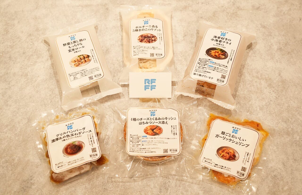 日々の食事のストックとして活躍する手ごろな商品も用意。