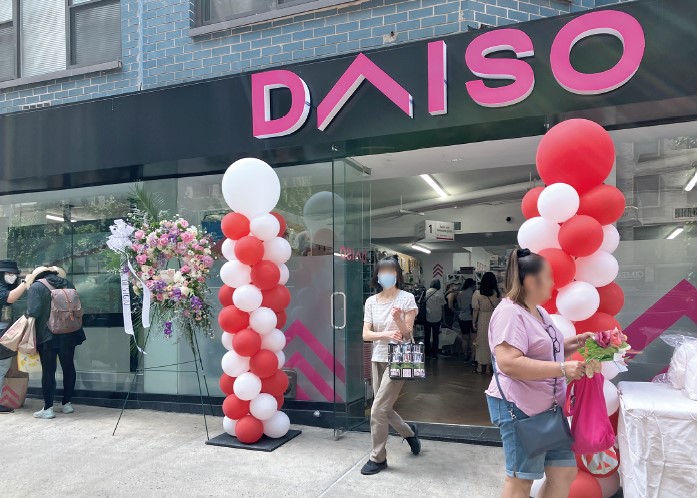 米国のダイソーの店舗