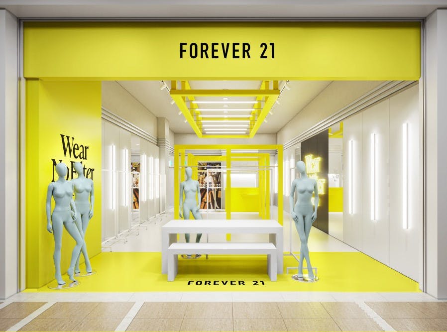 ららぽーと横浜にオープンする「FOREVER21」のポップアップストア