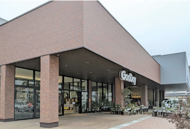 22年3月にオープンした旗艦店「グッデイ姪浜店」