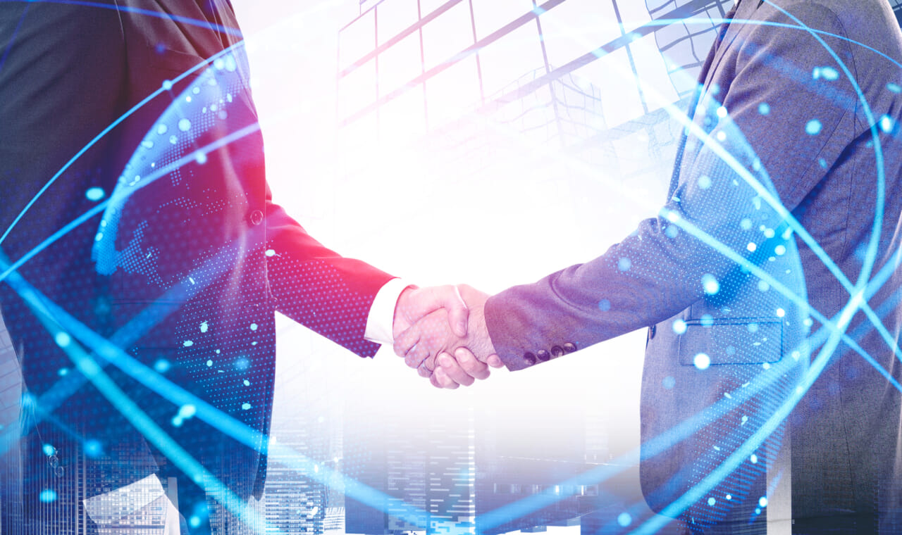 クリアランス　握手　イメージ