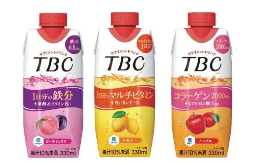 森永乳業「TBC ドリンク」シリーズ