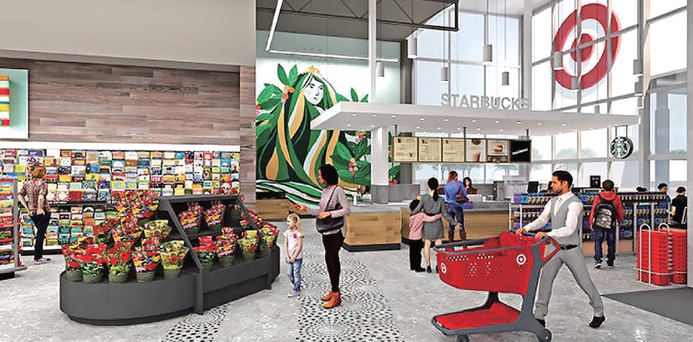 ターゲットの超大型フォーマットの完成予想図