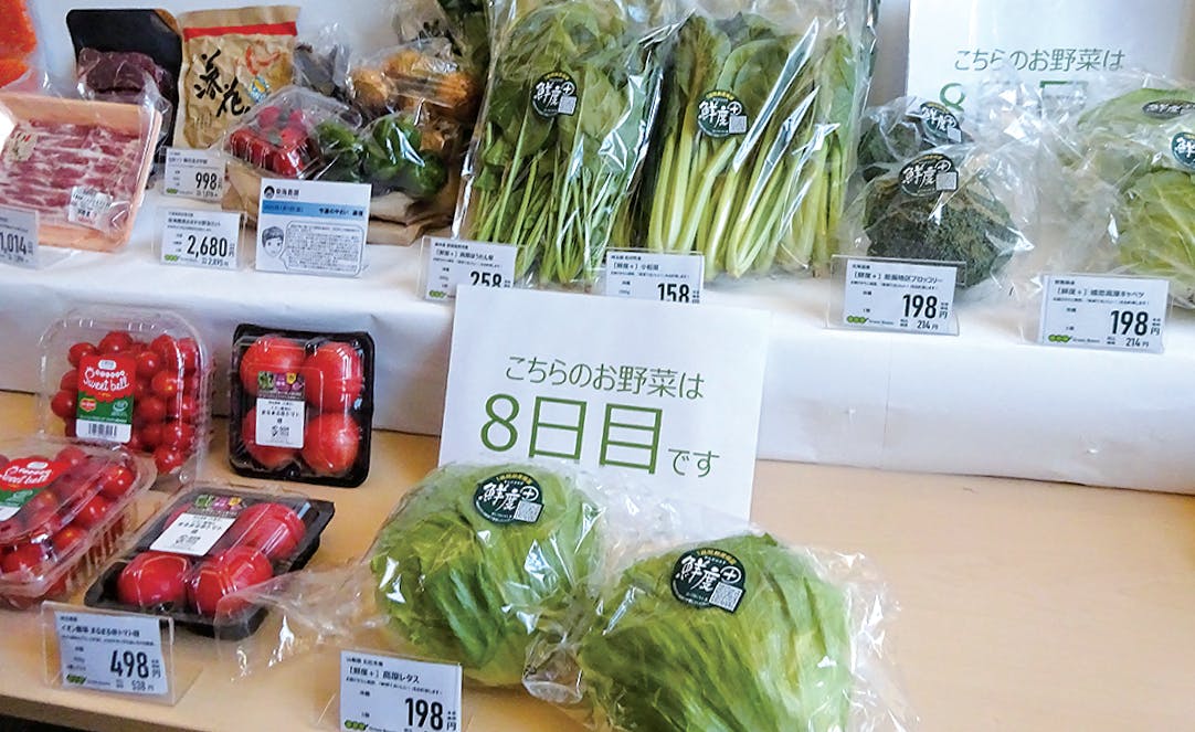 「鮮度＋」の野菜