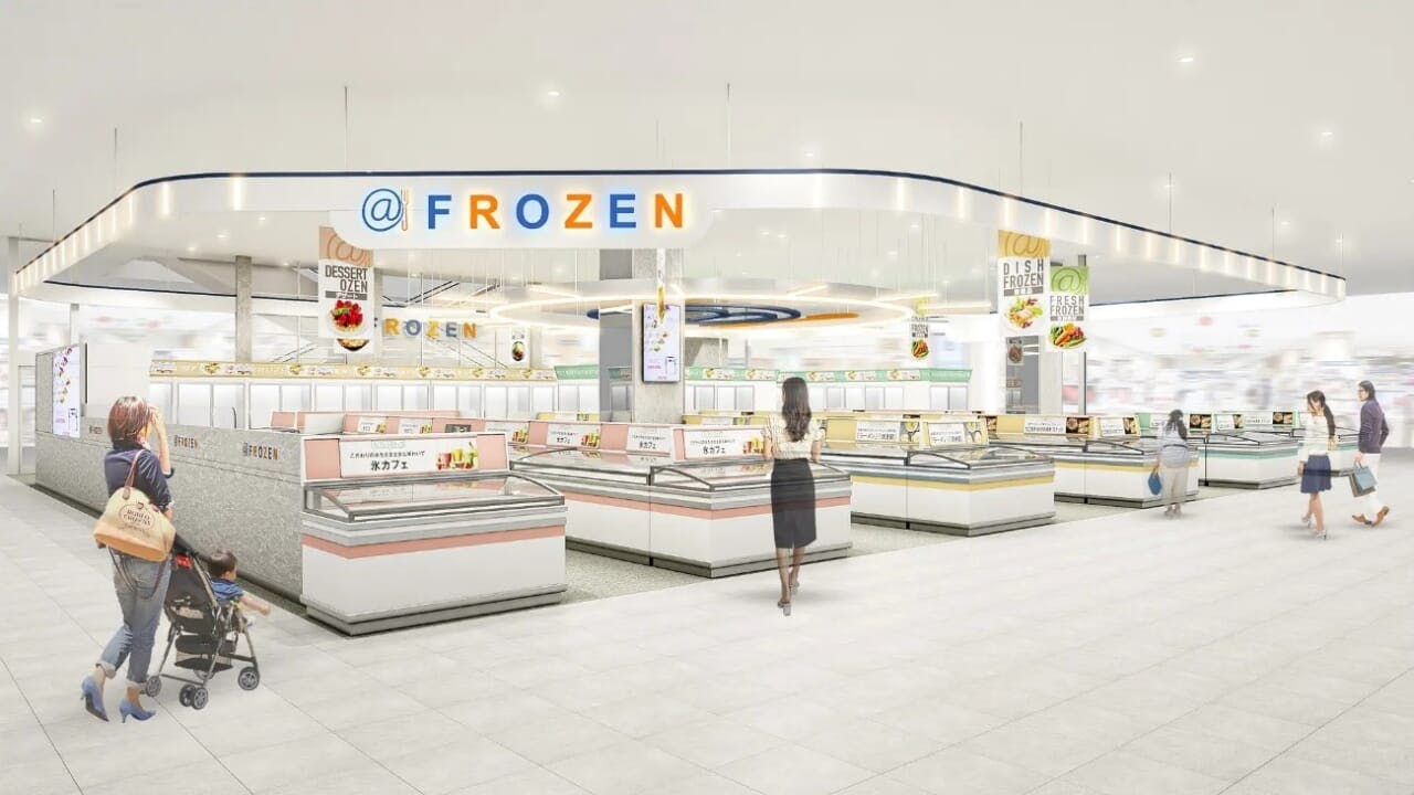 イオンリテール冷凍食品専門店「＠ＦＲＯＺＥＮ」の店舗イメージ