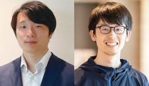 サイバーエージェント AI事業本部 協業リテールメディアディビジョン AI経済学カンパニー (左)飯島 卓也氏 (右)藤田 光明氏