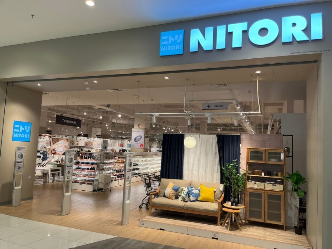 ニトリがマレーシアにオープンする「NITORI AEON MALL NILAI店」