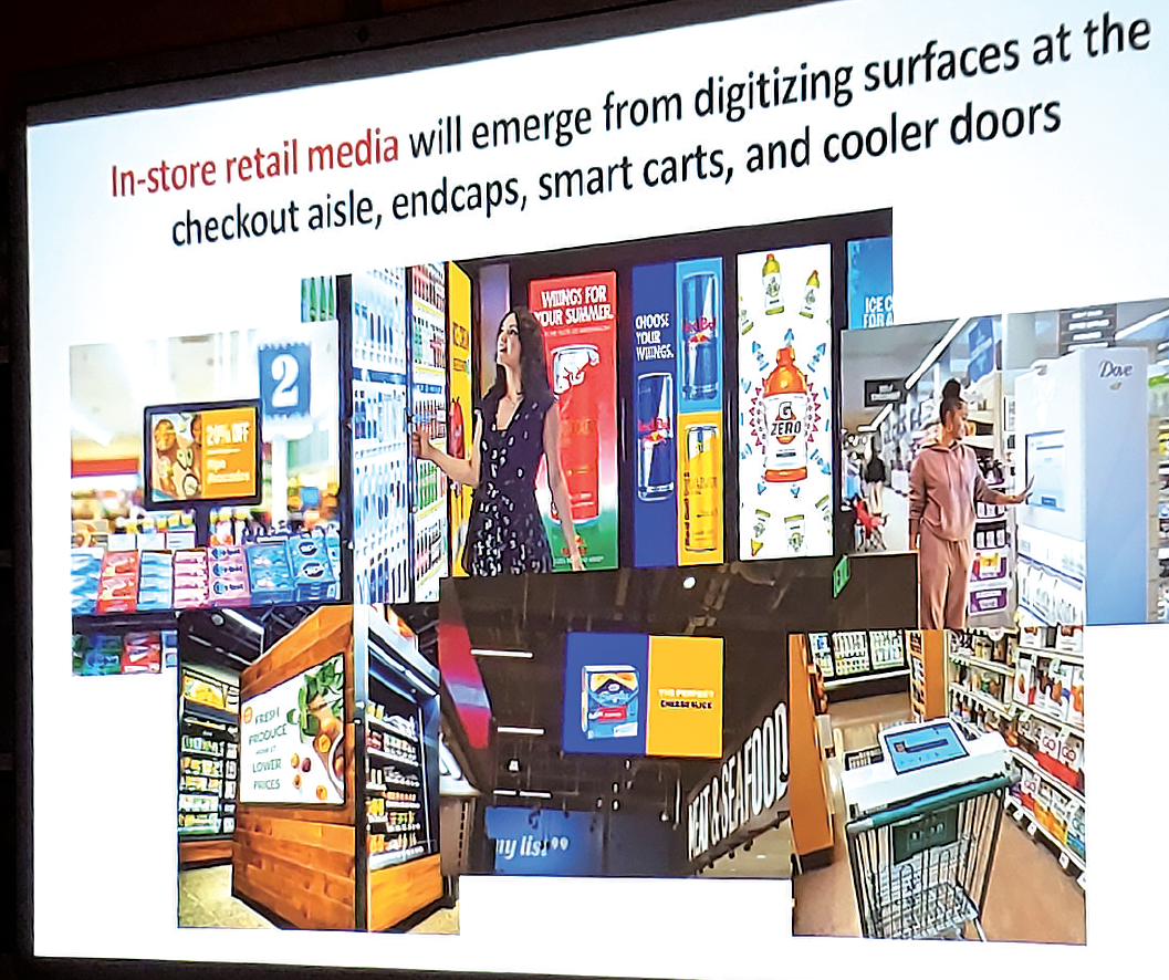 店内リテールメディアの事例の紹介