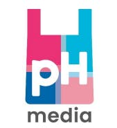 博報堂とリテールメディア事業の新会社「ｐHmedia」のロゴ