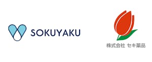 SOKUTAKUとセキ薬局のロゴ