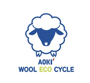 AOKIウールエコサイクルロゴ