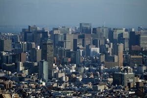 東京都内の高層ビル群