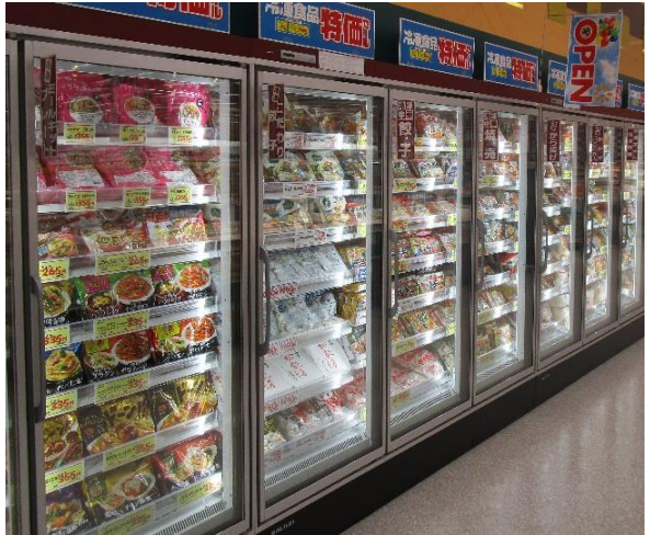 スーパーアークス光洋店　冷凍食品売場