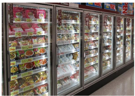 ラルズマート真駒内店　冷凍食品売場