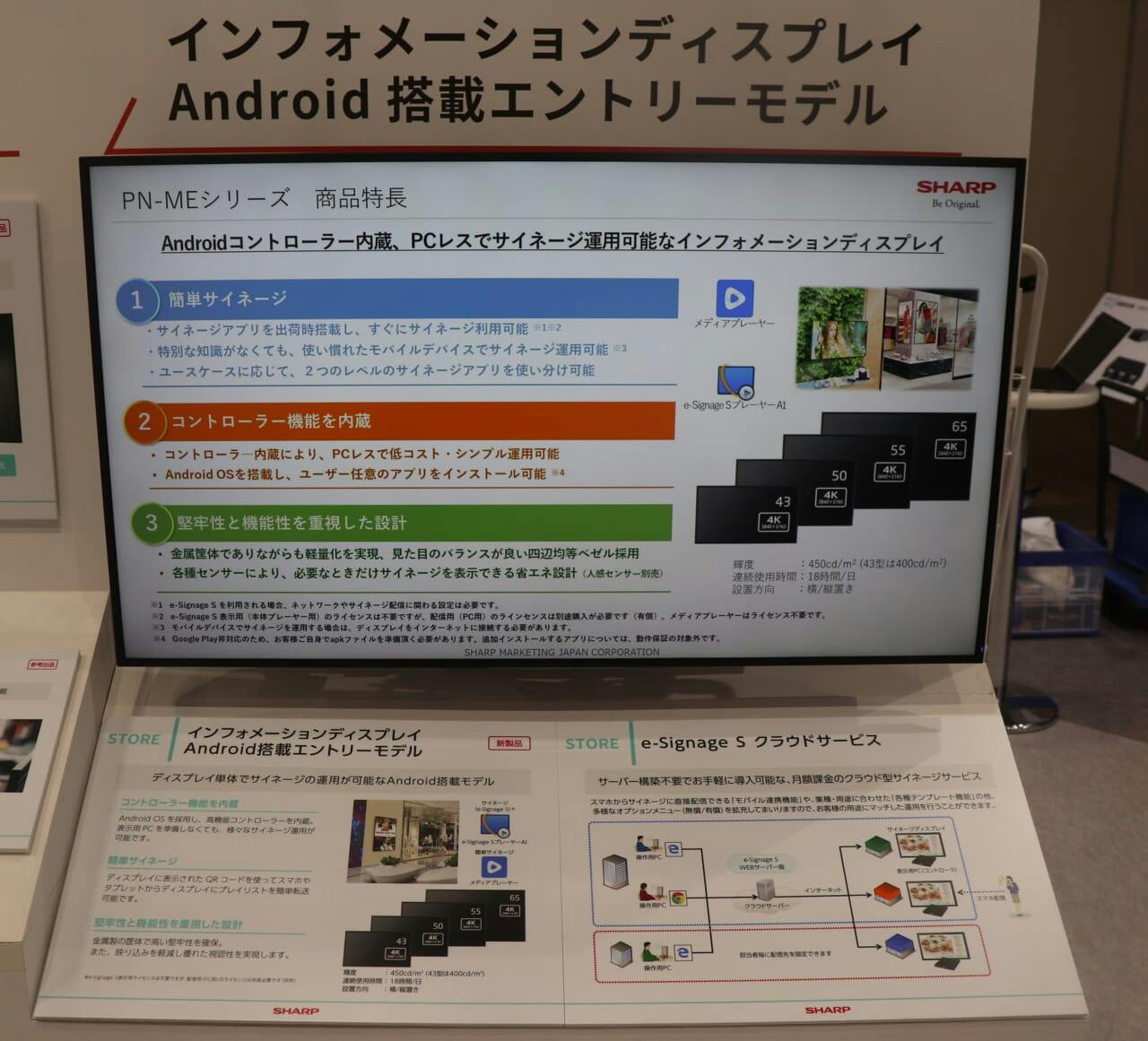 4Kインフォメーションディスプレイ