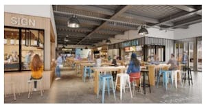 「FULALI KYOBASHIフードホール イメージ図