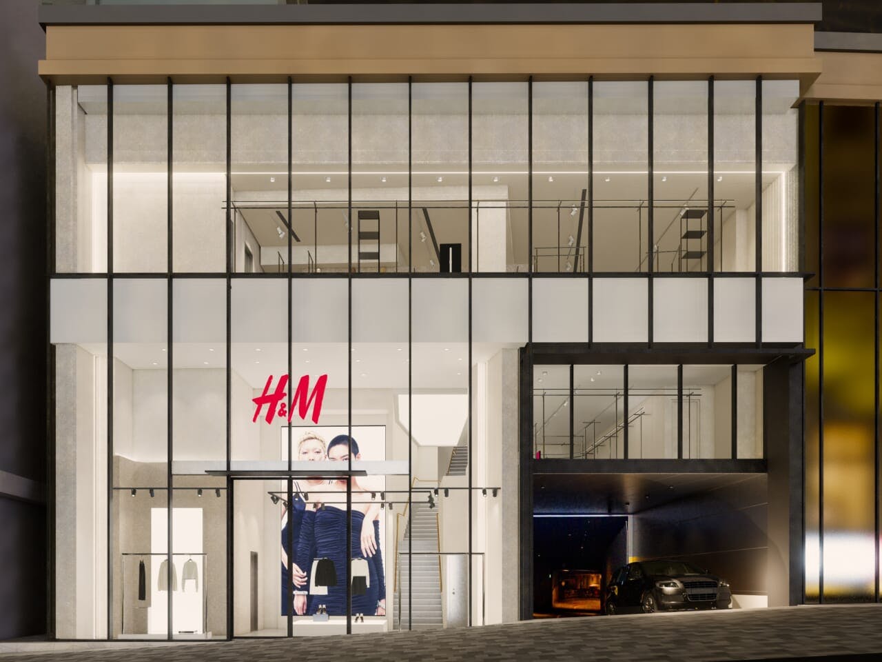 H&M 原宿店　イメージ